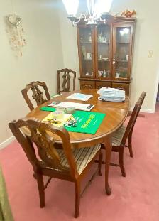 Diningroom Set & China Cabinet, Sofa, Coffee Table, Sofa Table