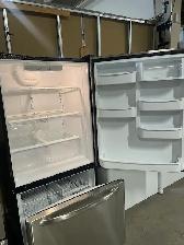 Réfrigérateur stainless 32'' congélateur au bas Amana - Photo 2