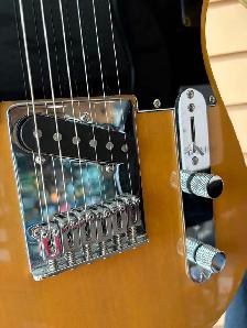 Butterscotch Blonde Squire Telecaster Electric Guitar - No Case - Photo 5