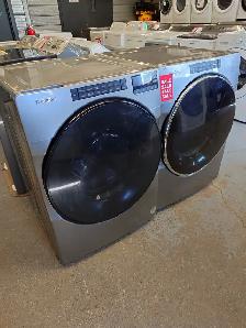 Whirlpool '27' Chrome Shadow Front Load Washer / Dryer Set - Photo 2