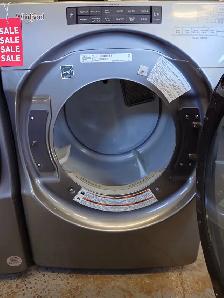 Whirlpool '27' Chrome Shadow Front Load Washer / Dryer Set - Photo 5