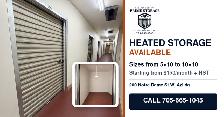 Heated Indoor Storage Units - Azilda/Sudbury - From $150/Month