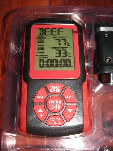 GrillPro 13925 Digital Side Table Thermometer with Probe - Photo 5