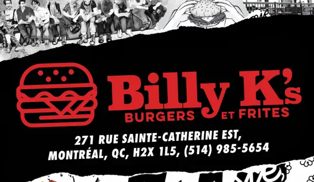 Billy K's Burger et Frites - Friteuse et Prep