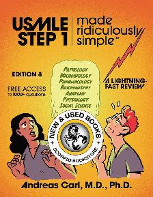 USMLE Step 1 Made Ridiculously Simple 8E 9781935660729