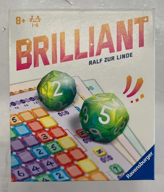Ravensburger Brilliant - 23491 - Game for dice Fans Aged 8 and O