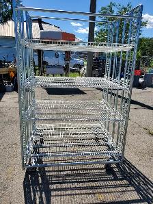 HEAVY DUTY ROLLING GALVANIZED MULTI POSITION SHELF'S - Photo 2