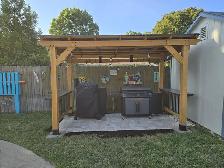Deck, pergola, gazebo, fence