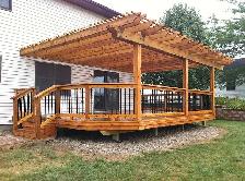 Deck, pergola, gazebo, fence - Photo 10