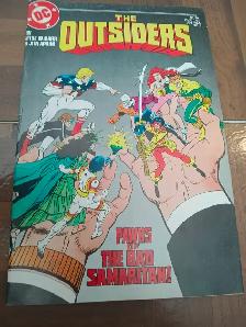 The OUTSIDERS Comic - No 3 - Date 01 1986 - DC Comic
