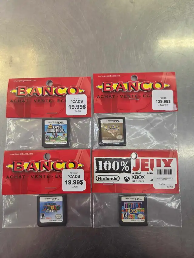 Jeux de Ds