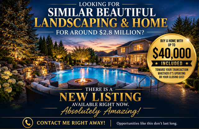 LOOKING FOR A BEAUTIFUL HOME WITH RESORT-STYLE LANDSCAPING?