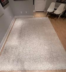10x13 Shag Rug Large Solid White Shag Rug ($700  Value!) – As-Is
