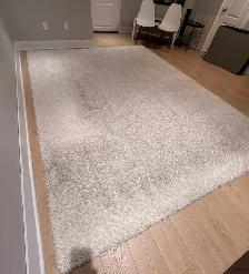 10x13 Shag Rug Large Solid White Shag Rug ($700  Value!) – As-Is - Photo 2