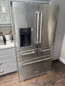 kitchenaid 5 door stainless fridge - Photo 2