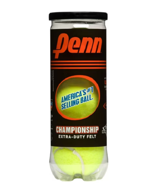 Penn Championship Yellow Extra Duty,3 Tennis Balls