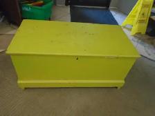 Antique blanket box