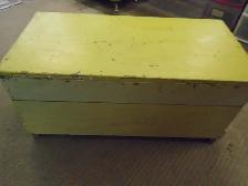 Antique blanket box - Photo 5