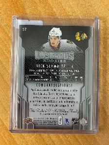 2016-17 UD Black Gold Spectrum #52 Nick Schmaltz AU #'d 09/35 - Photo 2