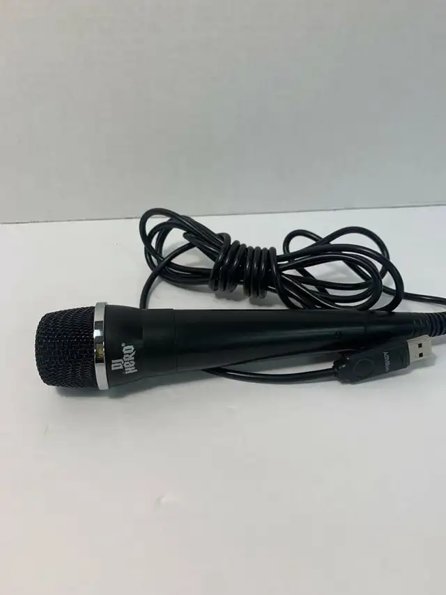 DJ Hero USB MICROPHONE for PC,Xbox360,PS2,PS3,Wii Guitar Hero