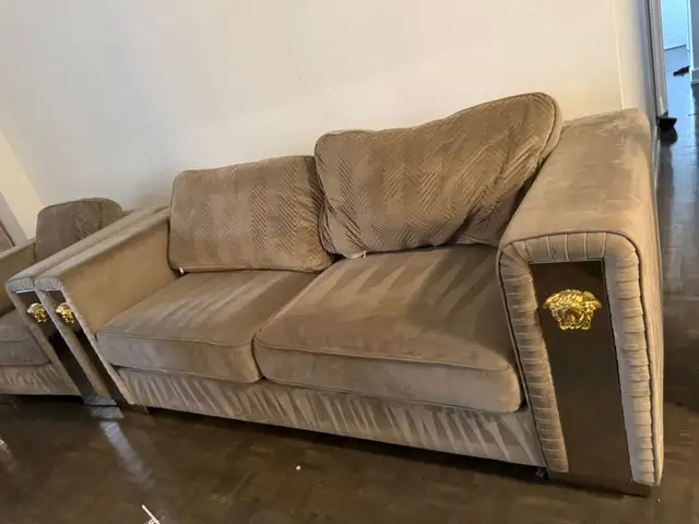 Versace Sofa Set and TV Stand