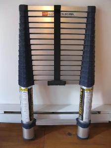 Échelle télescopique Metaltech aluminium 15,5 pi Ladder - Photo 4