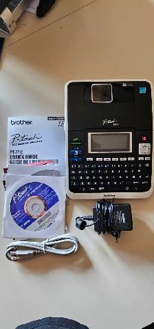 Brother PT-2730 P-touch Label maker 9/64' to 1' tape sizes