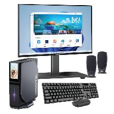 Mini PC Desktop Bundle | 27' Monitor | 16GB RAM | 512GB SSD