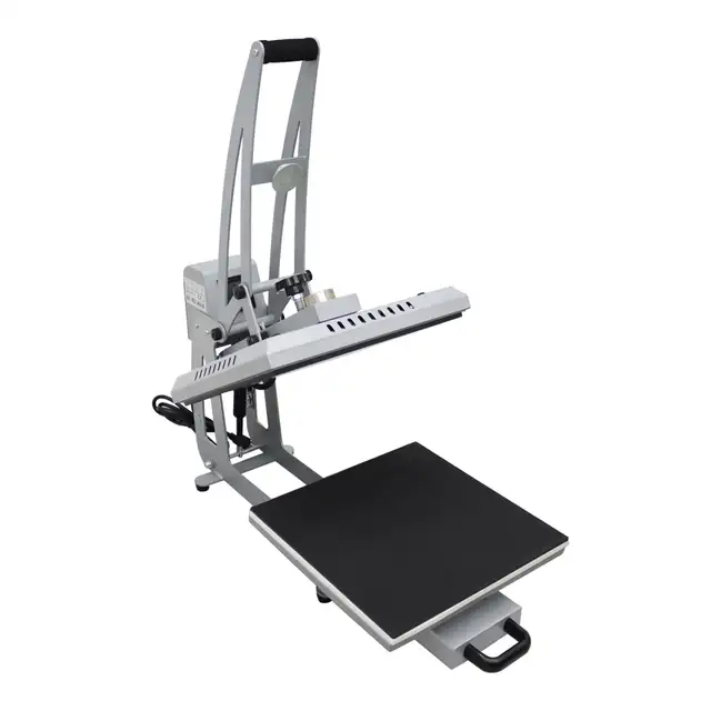 110V 1515in Drawer Design Semi-Auto Heat Press Machine 110233