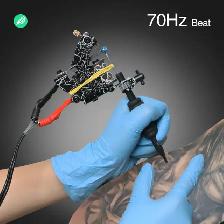 NEW COMPLETE TATTOO KIT 4 MACHINE GUN 54 INK POWER SET TK456 - Photo 2