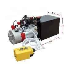 NEW DOUBLE ACTING HYDRAULIC POWER SUPPLY TRAILER PUMP 8LCZYY
