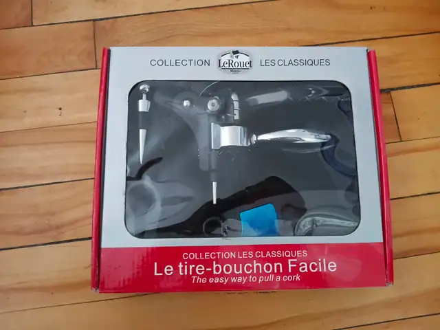 Tire bouchon facile collection classiques Wine Cork Opener Set