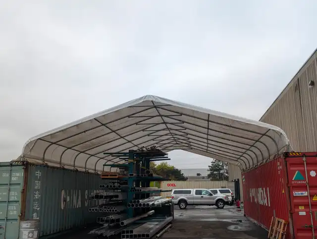 Industrial 30'x40'  Roof Container Shelter with PE Tarpaulin