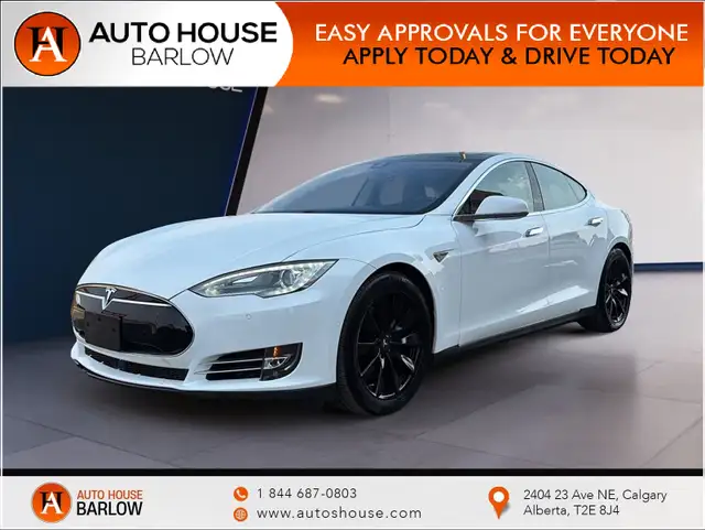 2015 Tesla Model S 85D LEATHER SEATS NAVIGATION BACKUP CAMERA HE