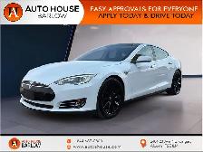 2015 Tesla Model S 85D LEATHER SEATS NAVIGATION BACKUP CAMERA HE