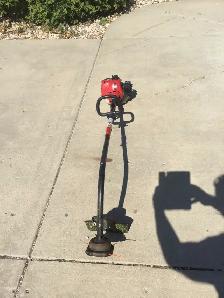 Troy-Bilt  27cc 2-Cycle Gas String Grass Trimmer, 16" swath - Photo 2