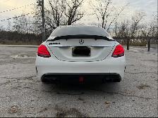 2017 Mercedes-Benz C43 white exterior with black interior - Photo 5