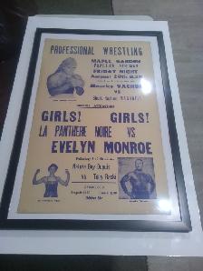 A Collectors Treasure.. The only poster in existence.