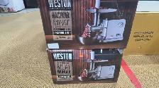 WESTON 12 ELECTRIC MEAT GRINDER & SAUSAGE STUFFER1 HP MOTOR