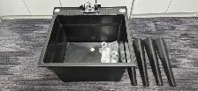 Utility Laundry Tub w/Moen Faucet- Used asking $60 - Photo 2
