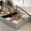 huge Saving- queen hydrolic storage bed bed platform bed - Photo 2