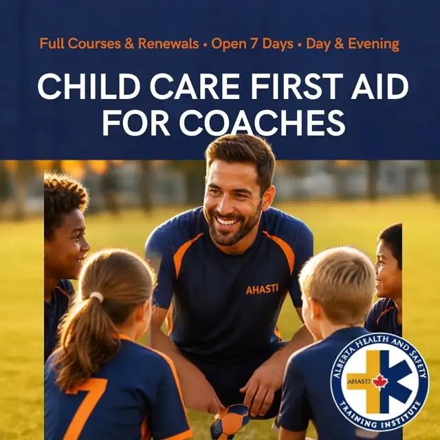 ⚽ Youth Sports & Rec Child Care First Aid!