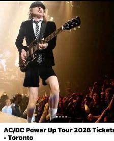 2 AC/DC tickets in Toronto
