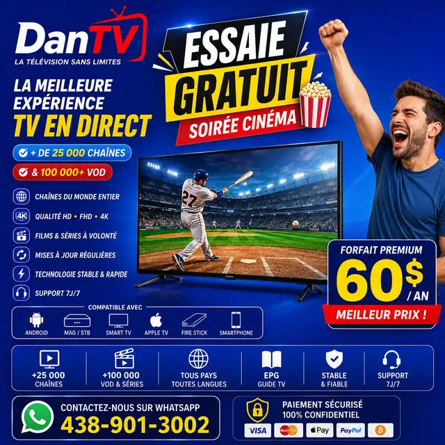 Firestick, SmartTV, programmation de Chaînes IP