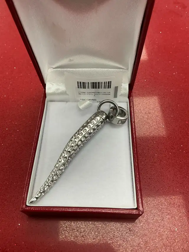 breloque en argent