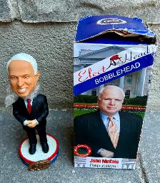 Vintage Collectible Bobblehead Figurine (Republican John McCain)