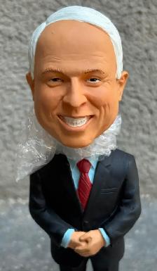 Vintage Collectible Bobblehead Figurine (Republican John McCain) - Photo 3