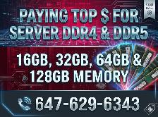 Buying Server RAM Bulk Lots – DDR4 & DDR5 (16GB, 32GB, 64GB)