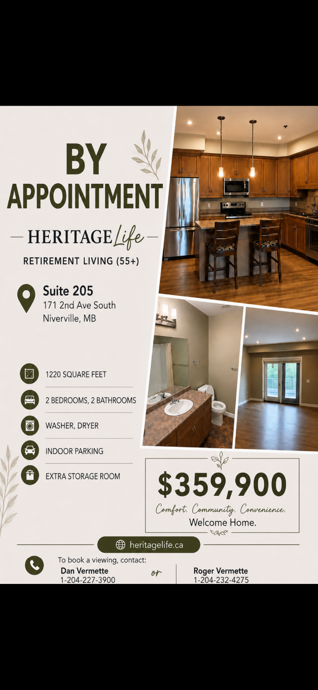 55  condo in Niverville