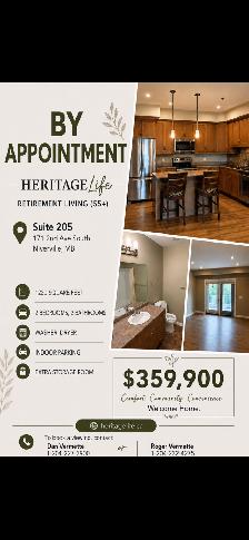 55  condo in Niverville